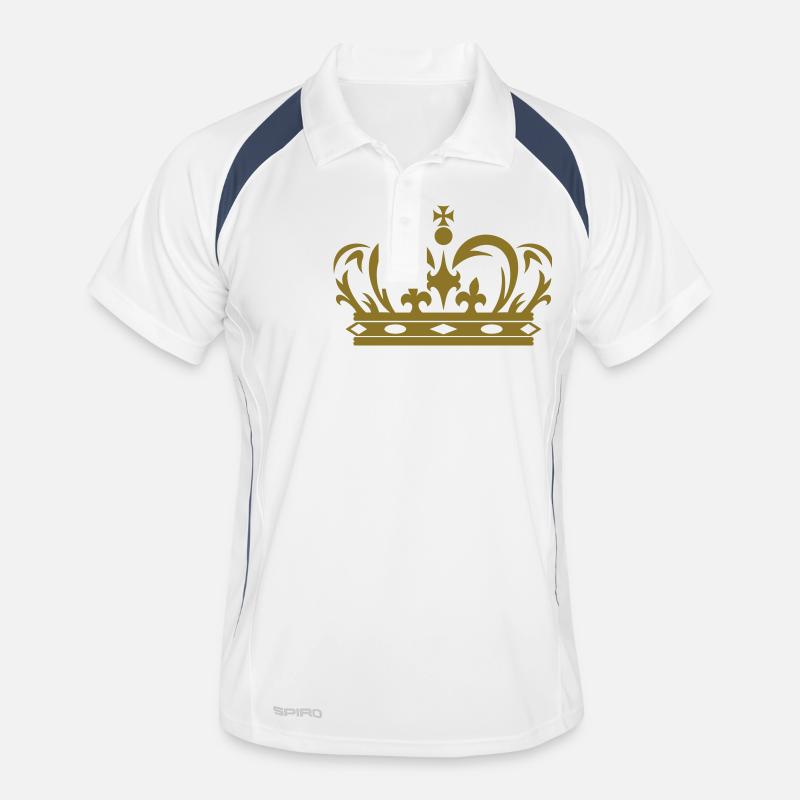 crown 03 plain 2010 10 05 1c Männer Polo atmungsaktiv