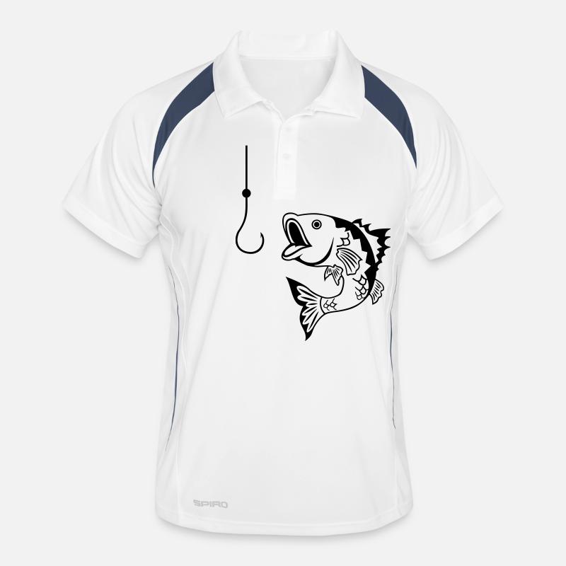 Fisch Männer Polo atmungsaktiv