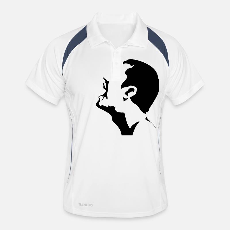 A Screaming Man Men's Polo breathable