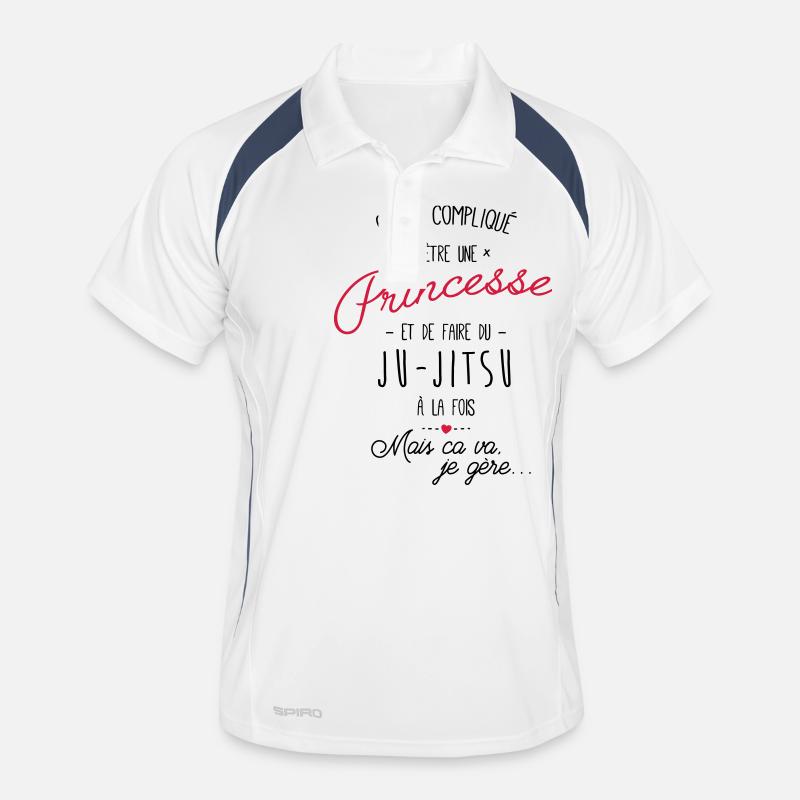 princesse et Ju-Jitsu Polo respirant Homme