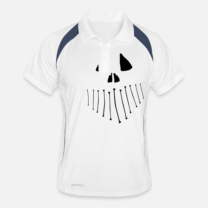 Skull Männer Polo atmungsaktiv