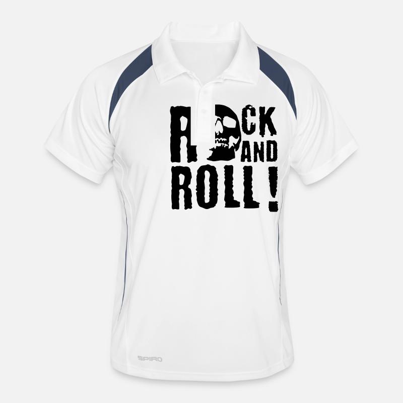 rock_and_roll_d_1c Männer Polo atmungsaktiv