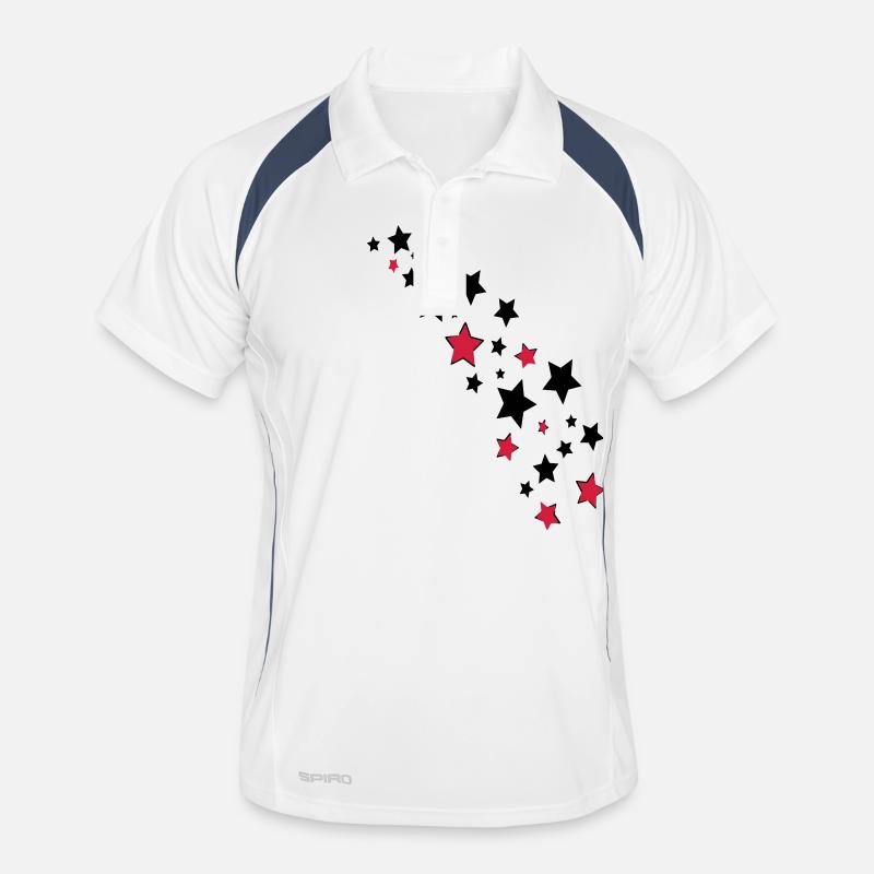 sternenschweif Männer Polo atmungsaktiv