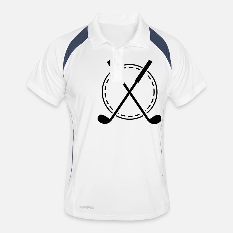 Emblème de golf Polo respirant Homme