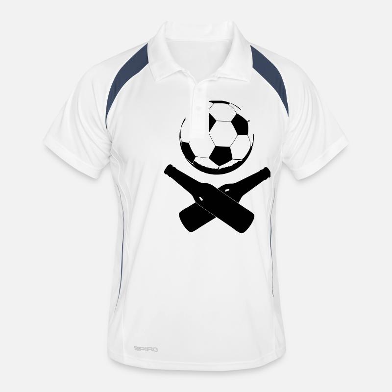 SoccerBottle Männer Polo atmungsaktiv