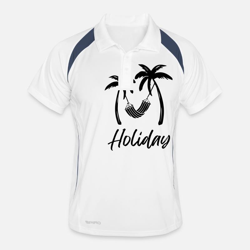 Palmiers Relax Vacances Polo respirant Homme