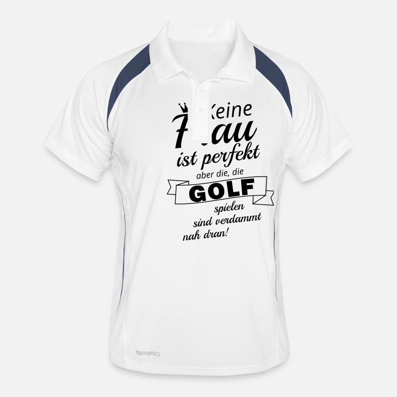 Perfekte Golffrau Männer Polo atmungsaktiv