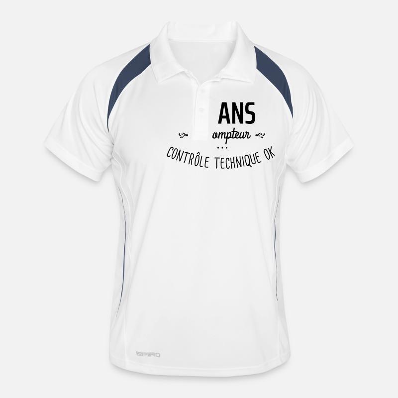 20 ans au compteur Polo respirant Homme