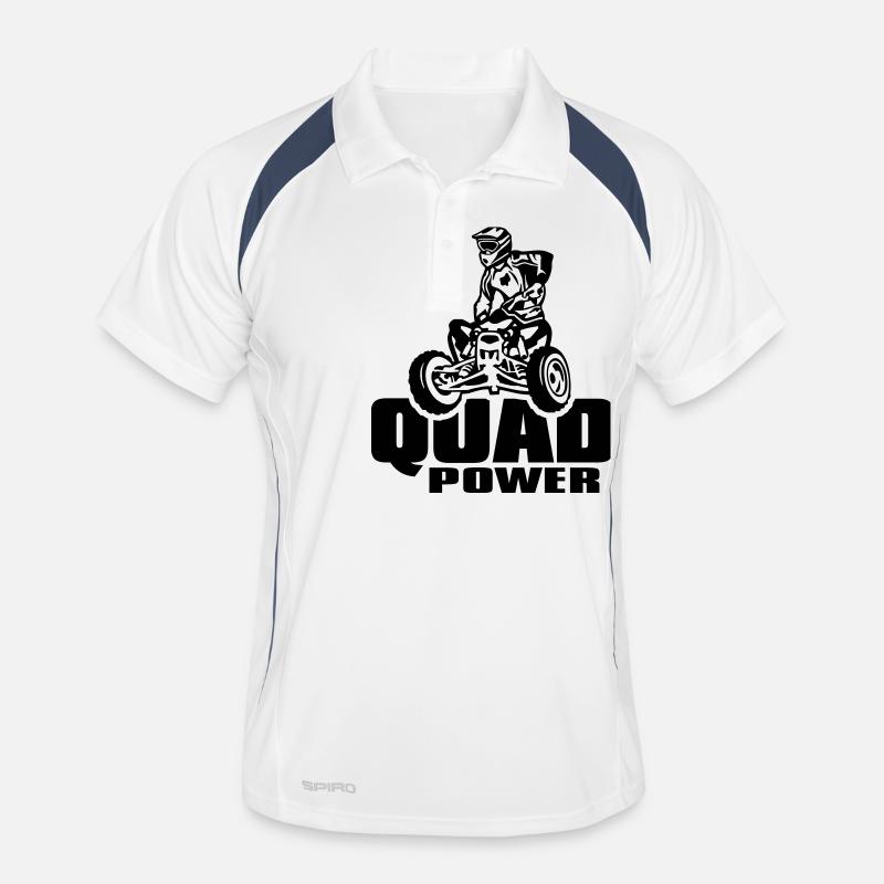 quad_power Männer Polo atmungsaktiv