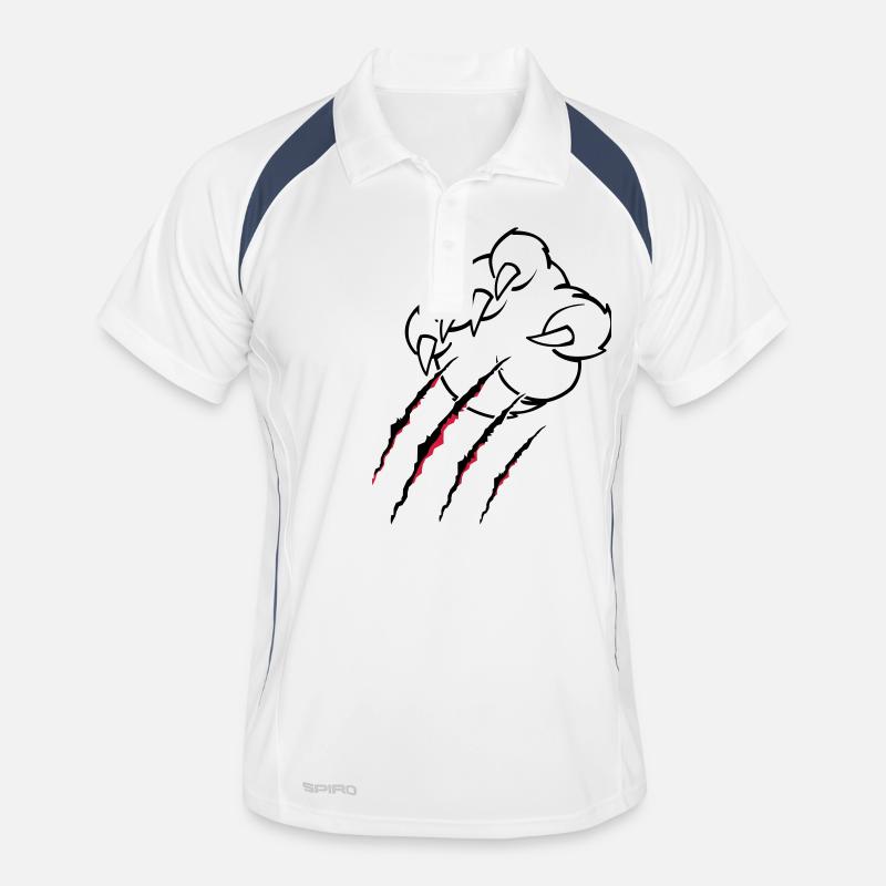 Animal Claws Men's Polo breathable