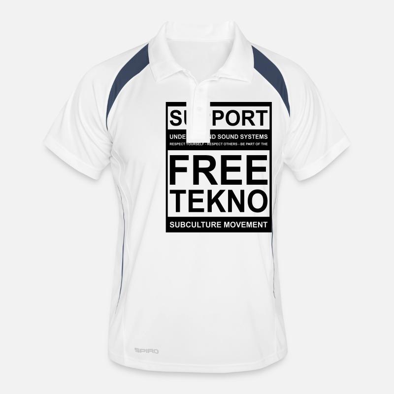 Support free tekno Men's Polo breathable