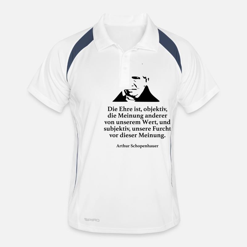 Schopenhauer: L'honneur est, objectivement, l'opinion Polo respirant Homme