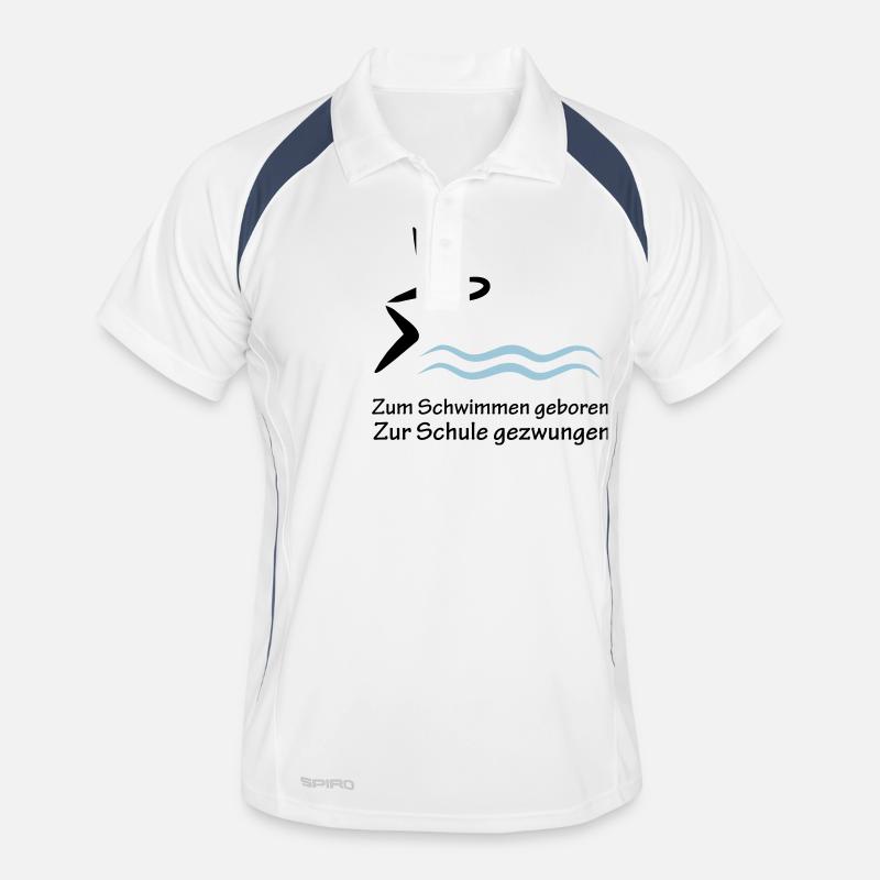 schwimmen Männer Polo atmungsaktiv
