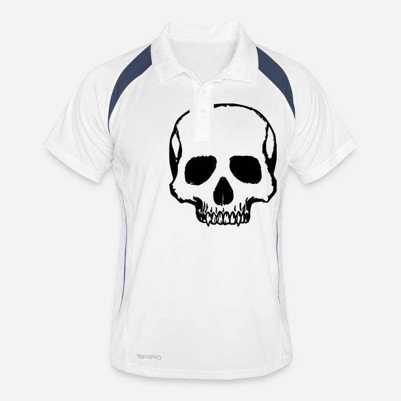crâne Polo respirant Homme