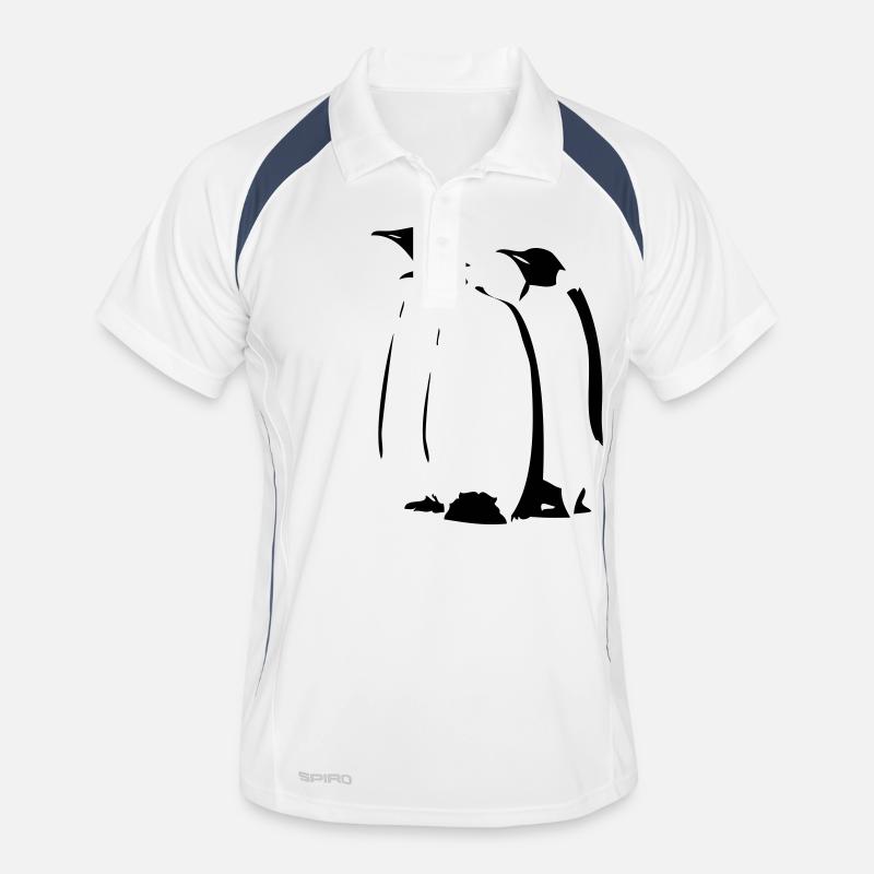 Pinguine Männer Polo atmungsaktiv