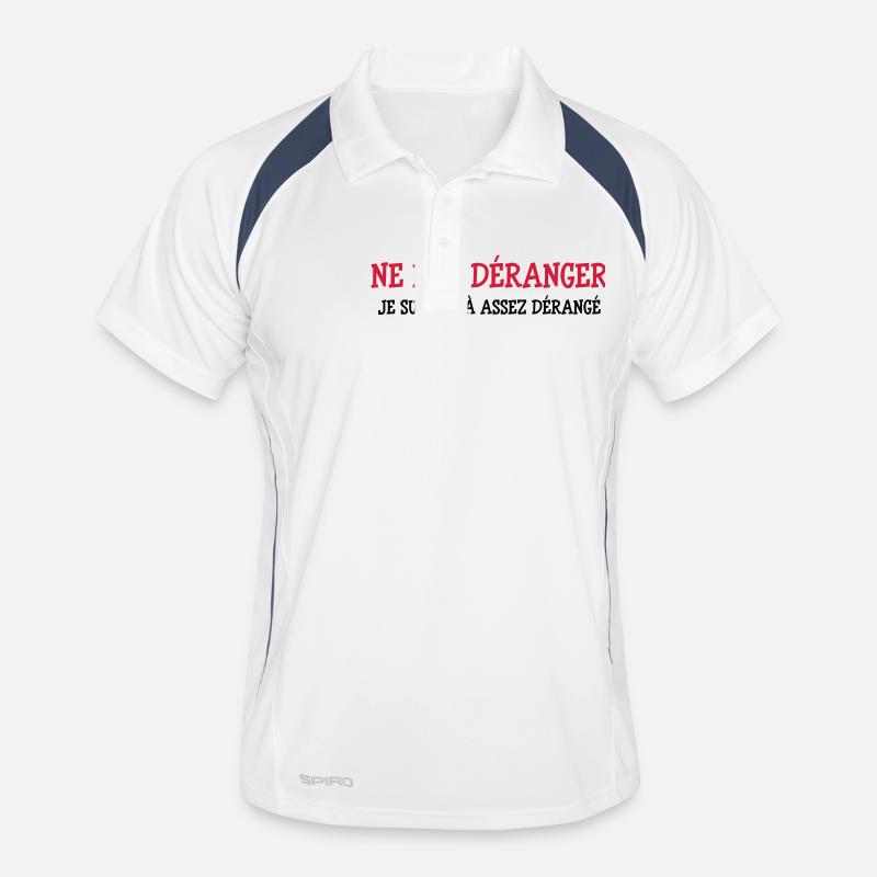 Ne pas Déranger ! Polo respirant Homme