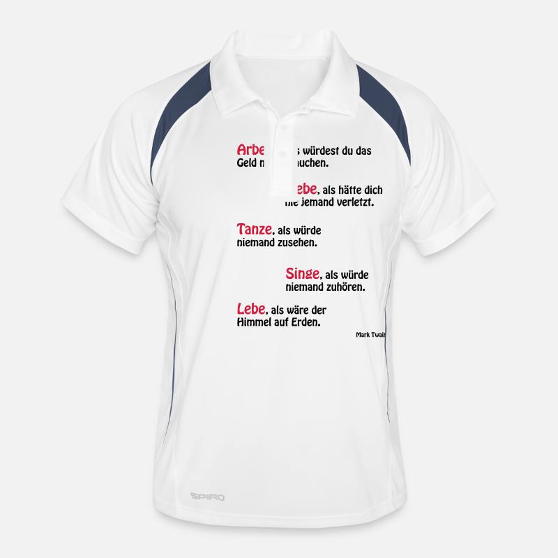 Mark Twain Männer Polo atmungsaktiv