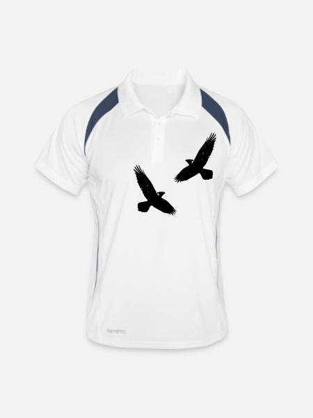 Viking - Men's Polo breathable - white/navy - Front