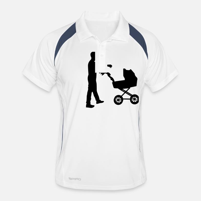 WALKING DAD Männer Polo atmungsaktiv