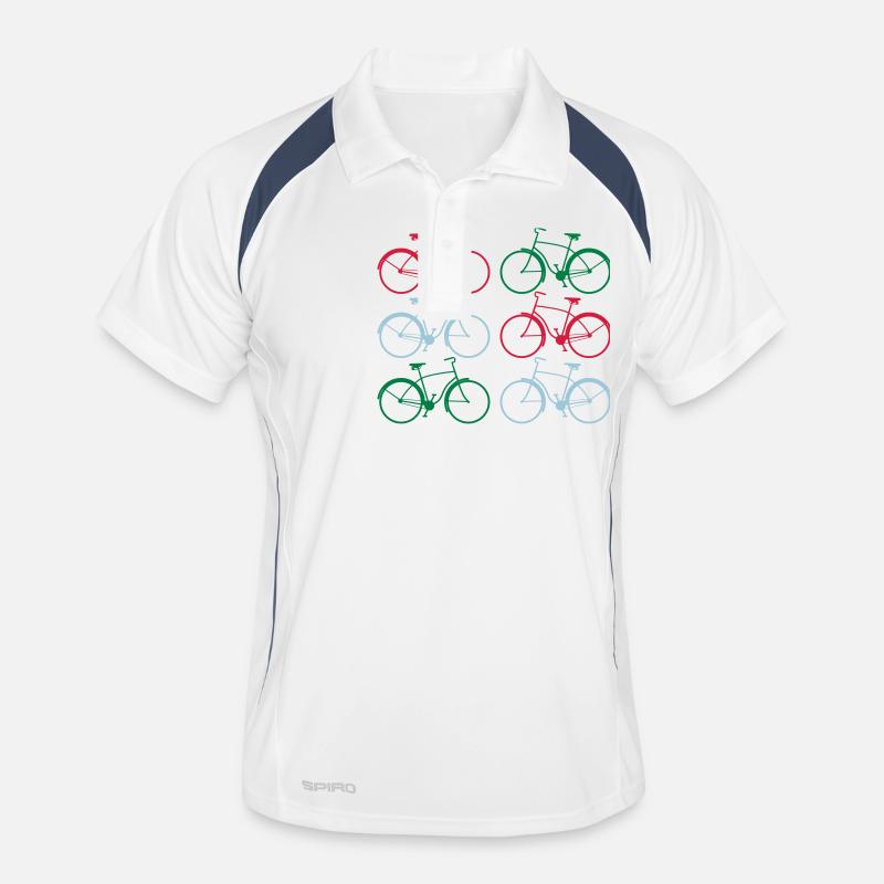 bikes Männer Polo atmungsaktiv