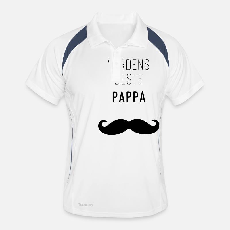 le meilleur papa du monde Polo respirant Homme