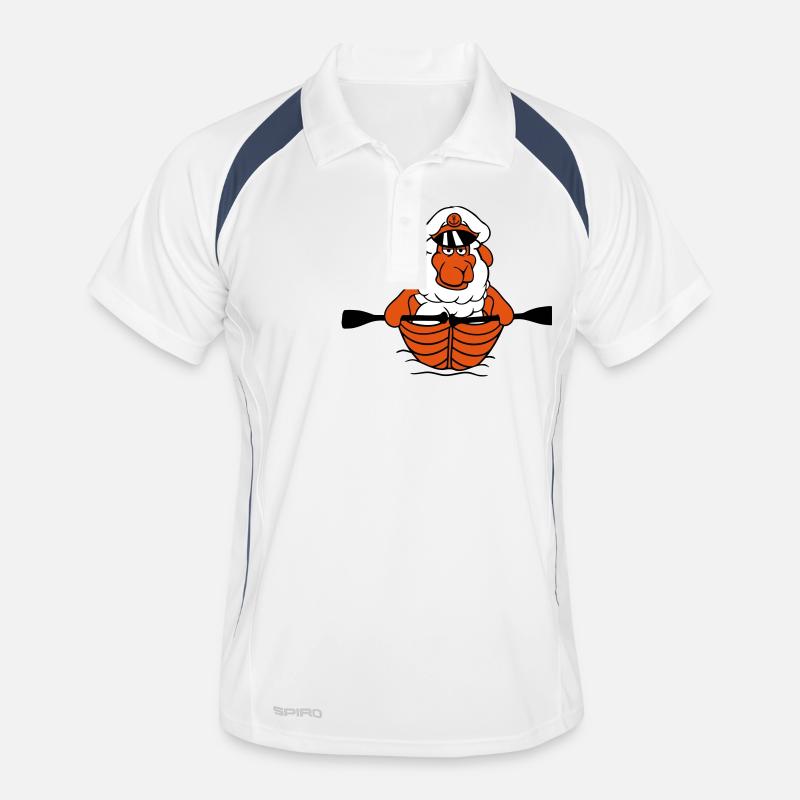 Sheep Captain Paddles Rowing Buccaneer Rowing Boat Men's Polo breathable