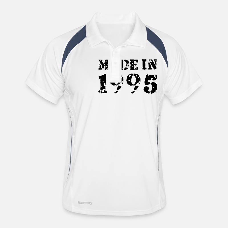 Made in 1995 Männer Polo atmungsaktiv