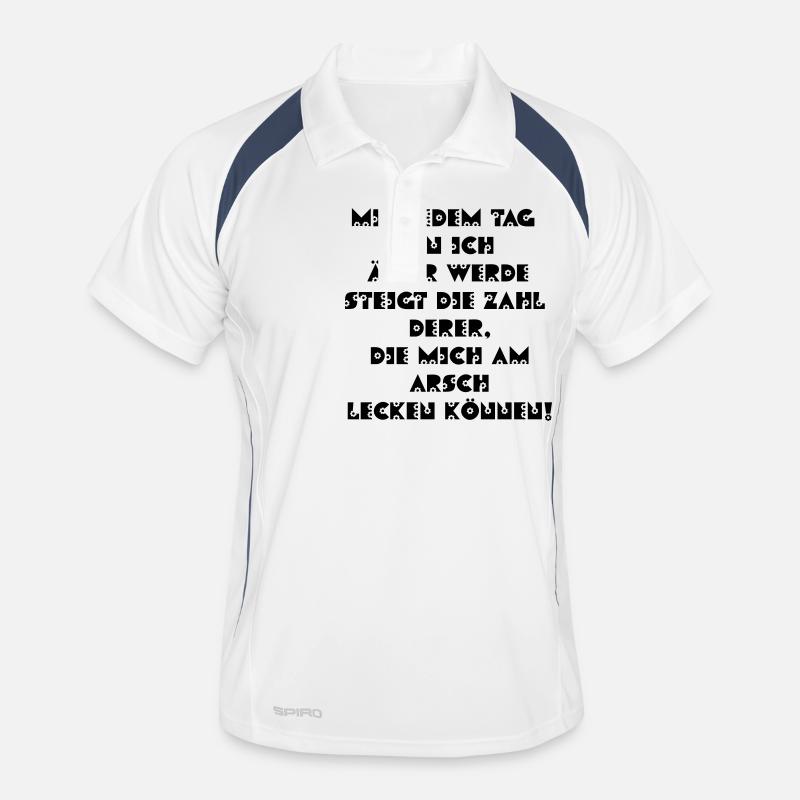 mit_jedem_tag2 Polo respirant Homme