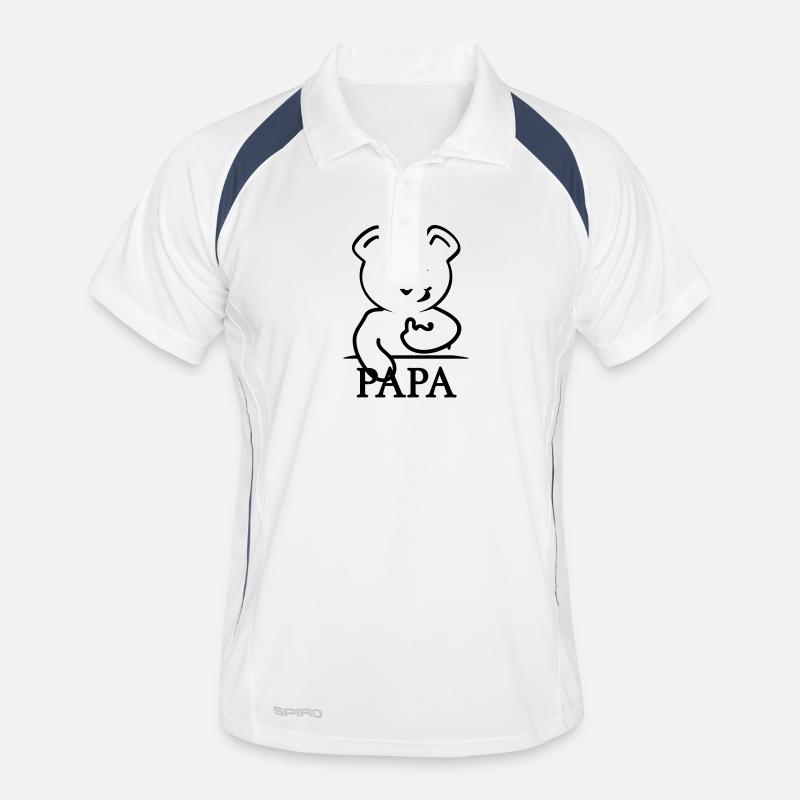 papa (1c) Männer Polo atmungsaktiv