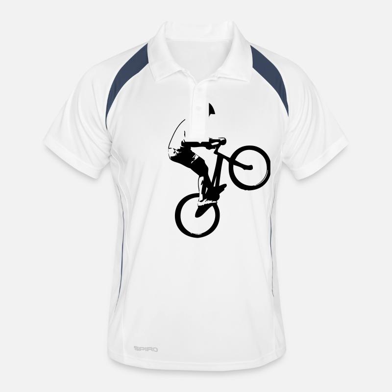 Biking - Trial Männer Polo atmungsaktiv