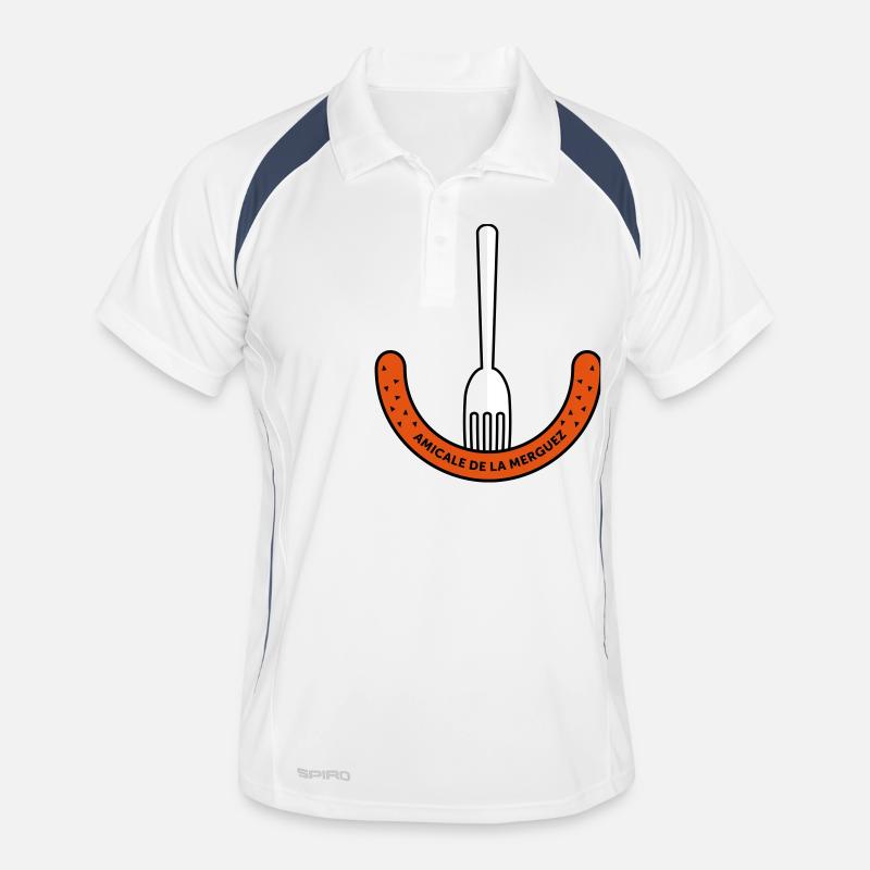 Amicale de la Merguez Polo respirant Homme