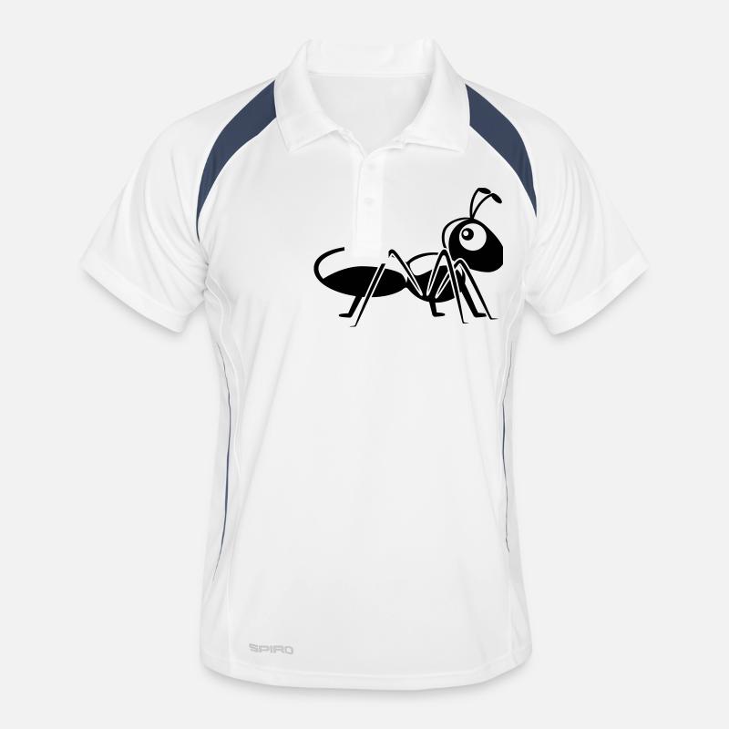 Insecte fourmi drôle mignon Polo respirant Homme