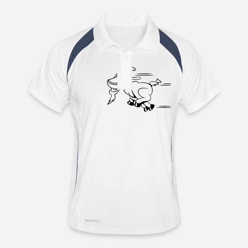 Courir la chèvre Polo respirant Homme