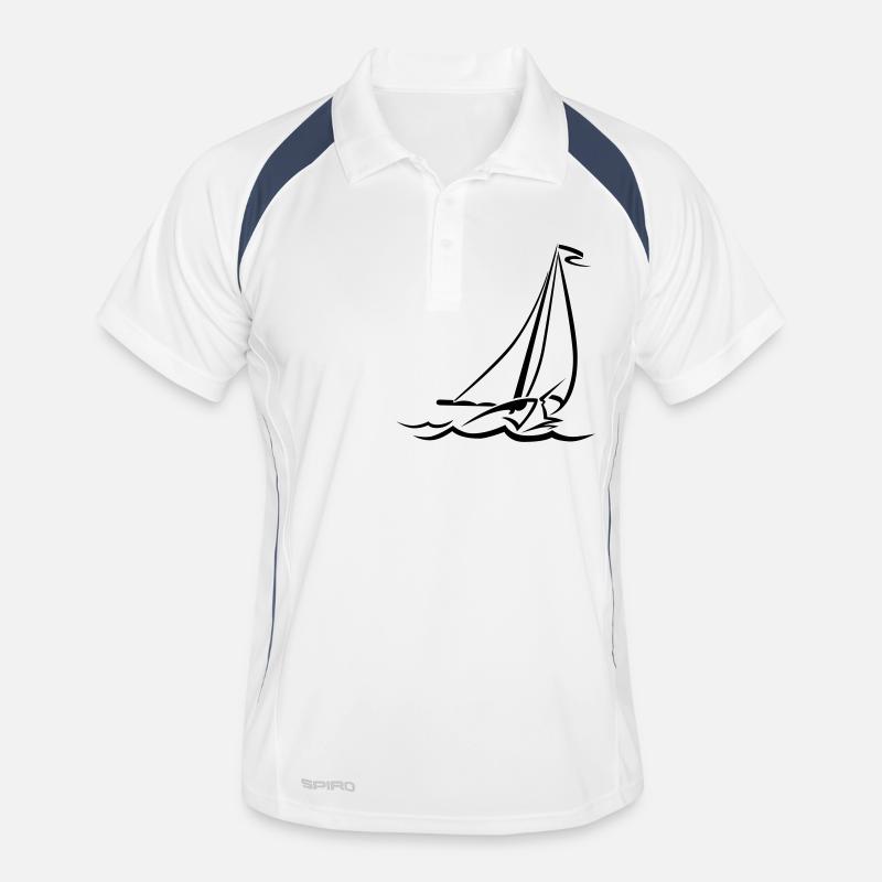 sail_tribal Männer Polo atmungsaktiv