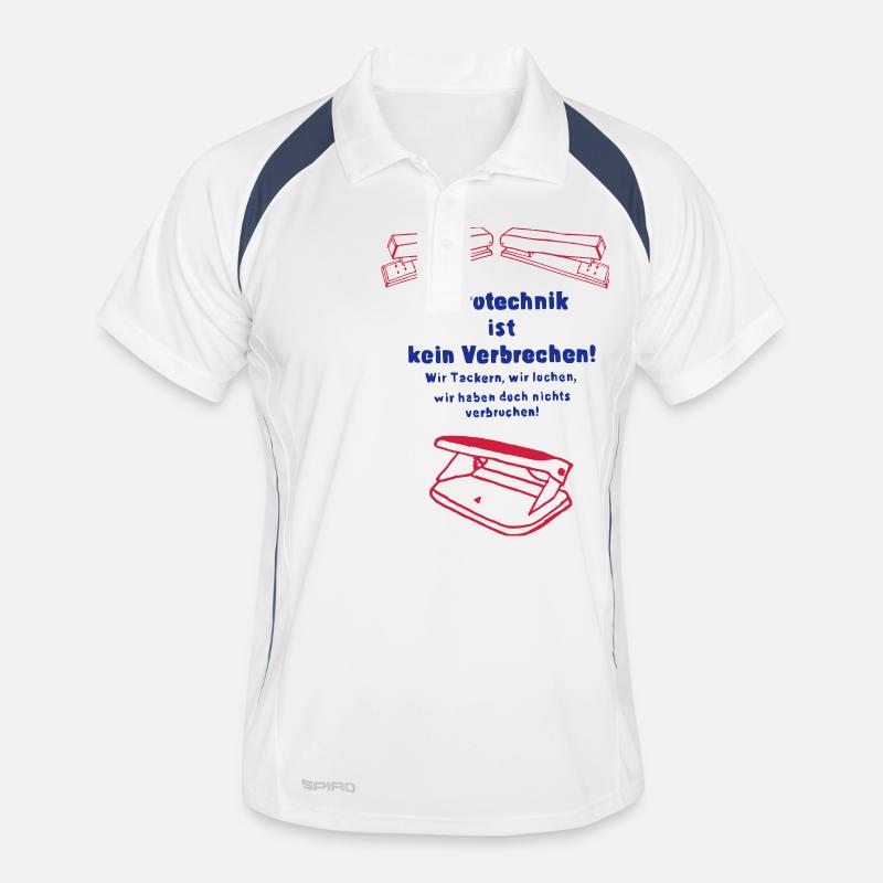 technologies de l'Office n'est pas un crime! Polo respirant Homme