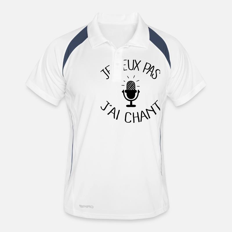 Je peux pas j'ai chant Polo respirant Homme