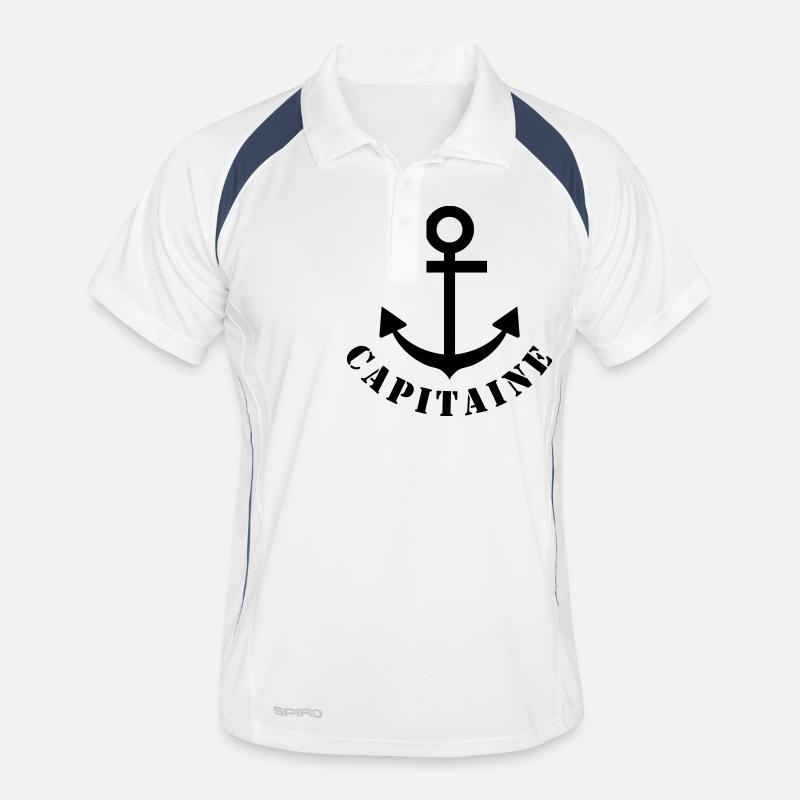 capitaine Polo respirant Homme