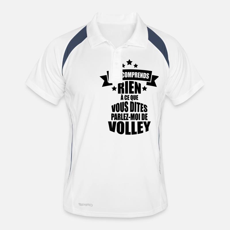 parlez-moi de volley Polo respirant Homme