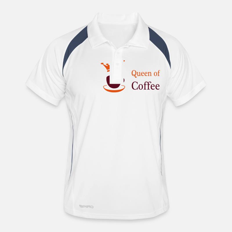 coffee Men's Polo breathable