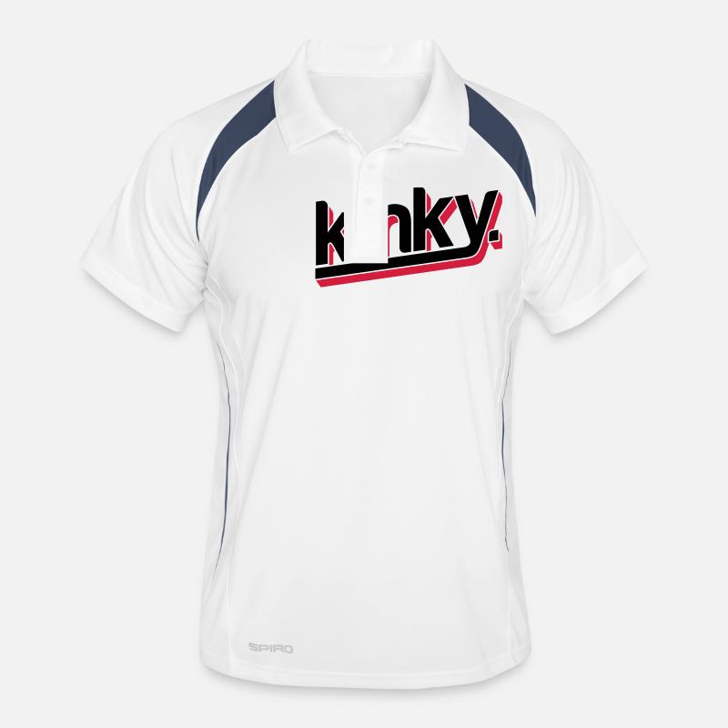 kinky Men's Polo breathable