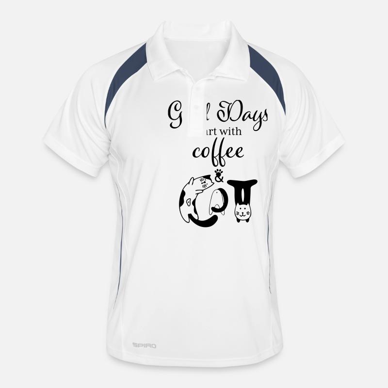 Cat Lover Männer Polo atmungsaktiv