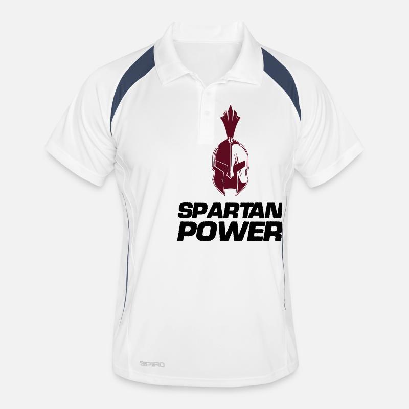 Puissance spartiate Polo respirant Homme