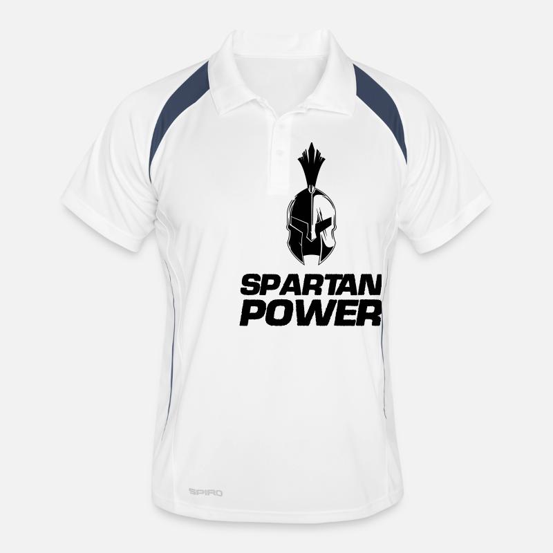 Puissance spartiate Polo respirant Homme