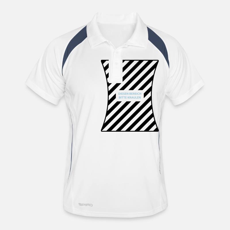 Bitte kraulen Männer Polo atmungsaktiv