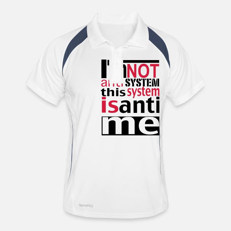 system Men's Polo breathable