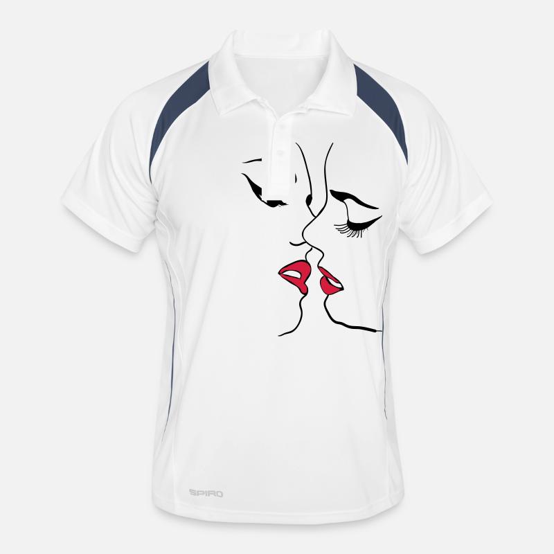 Lesben Männer Polo atmungsaktiv