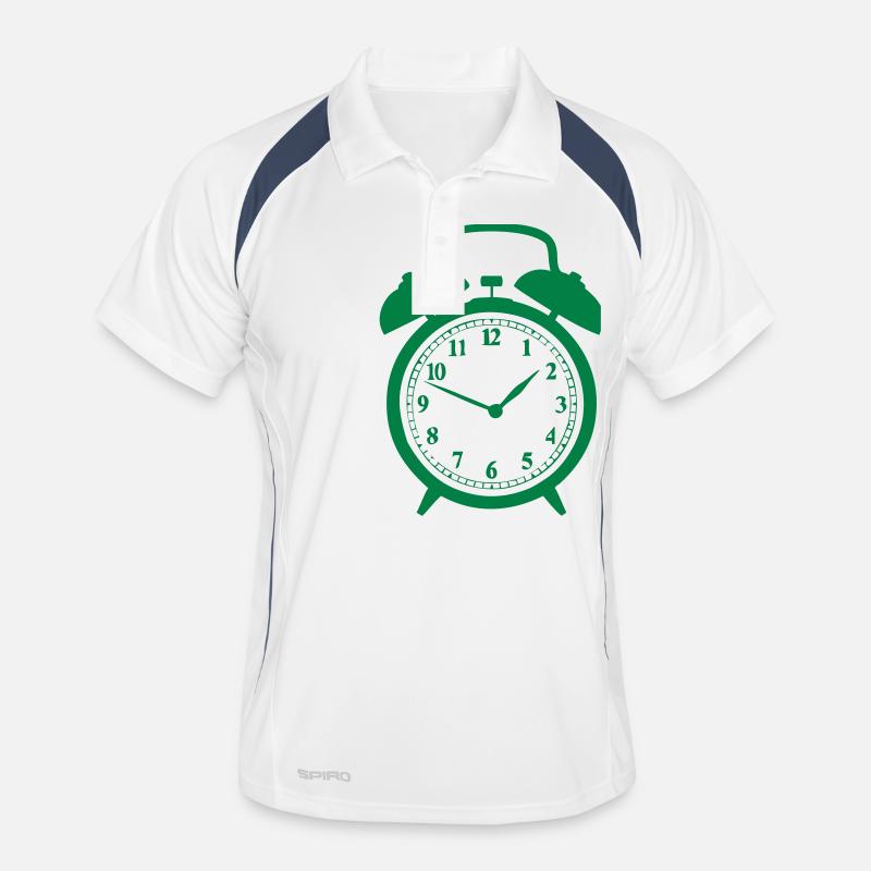 alarm clock Men's Polo breathable