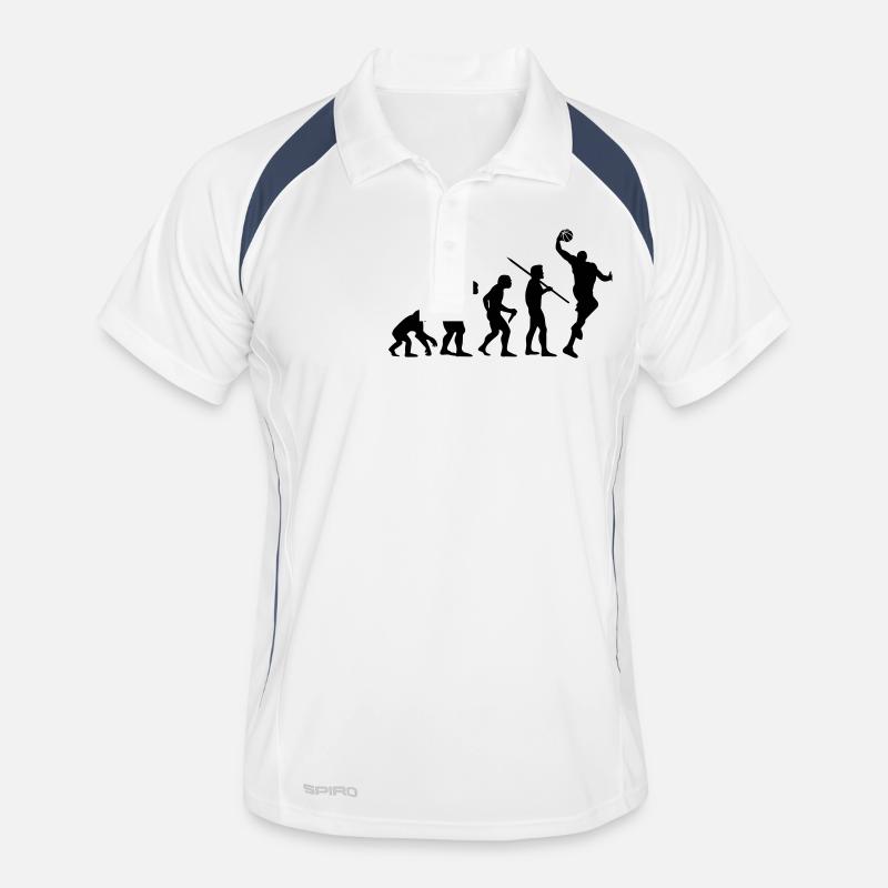 Évolution de l'homme - Basket Polo respirant Homme
