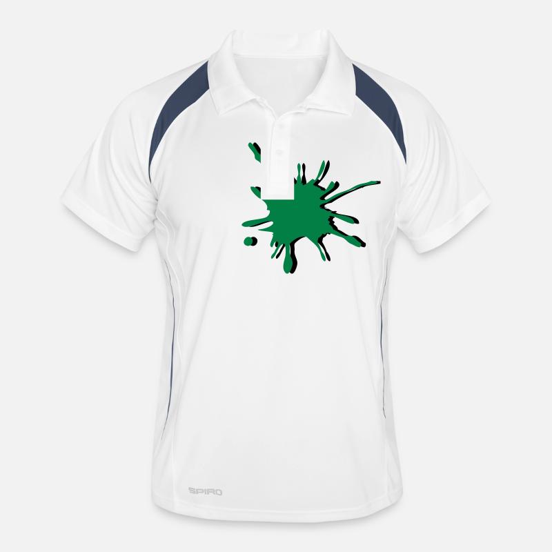 Klecks Männer Polo atmungsaktiv