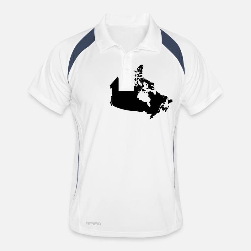 Canada Canada Carte Polo respirant Homme